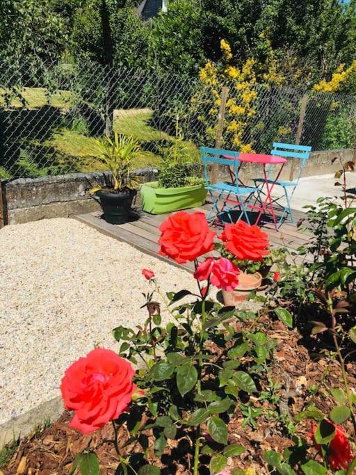 Logement Independant,Calme A 2 Pas Du Centre Ville Lannion Bagian luar foto